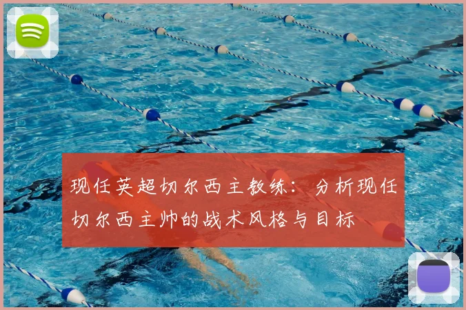 现任英超切尔西主教练：分析现任切尔西主帅的战术风格与目标