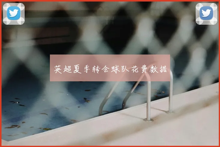 英超夏季转会球队花费数据